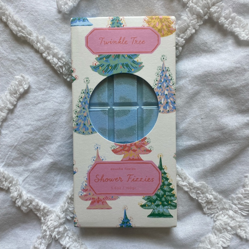 Anthropology Shower fizzies never used brand new still in package